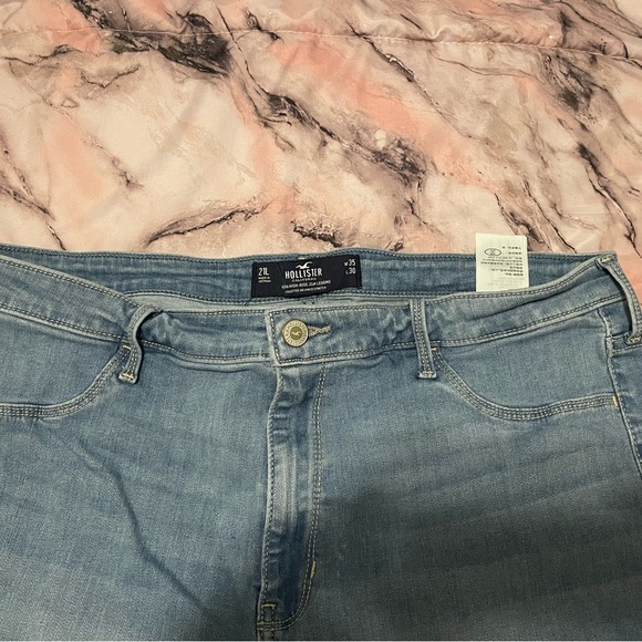 Hollister high waisted jean leggings - Picture 2 of 4
